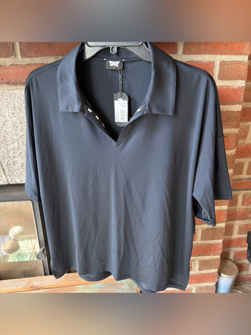 PXG Featherweight Golf Polo Womens Oversized Boxy Performance Active Outdoor NWT